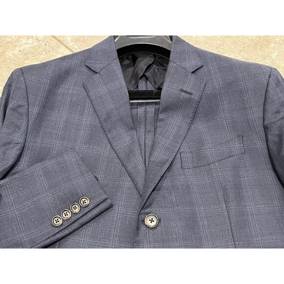Brooks Brothers 1818 Regent 42S Blue Blazer Sport Coat SUPER 130’S $798 ITALY - Picture 2 of 8